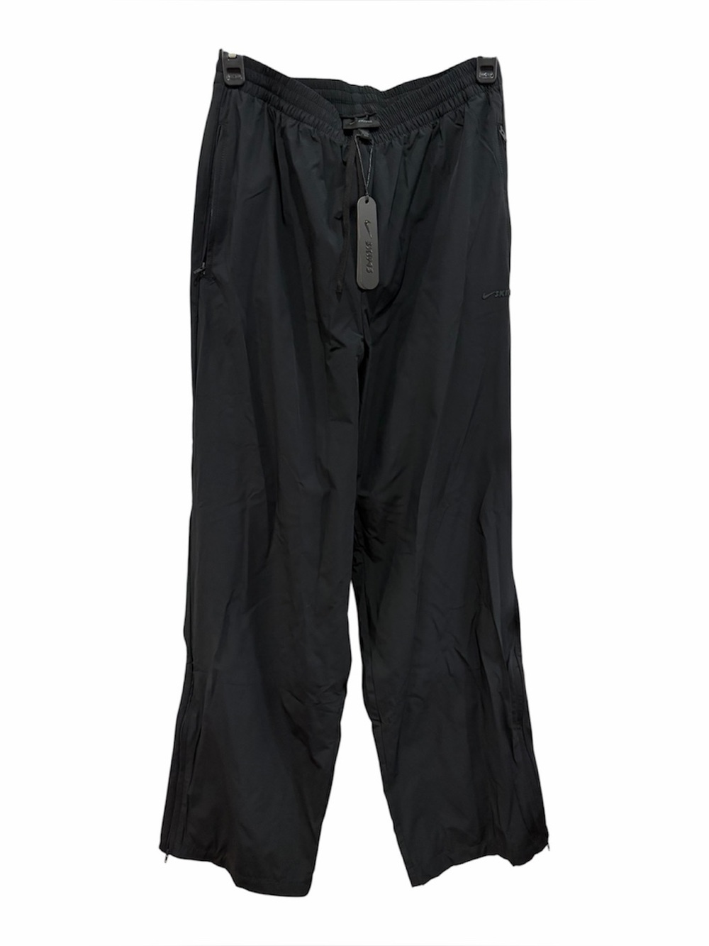 SKIMS NIKE NWT Woven Nylon Pants in OBSIDIAN SZ XS - Picture 4 of 10